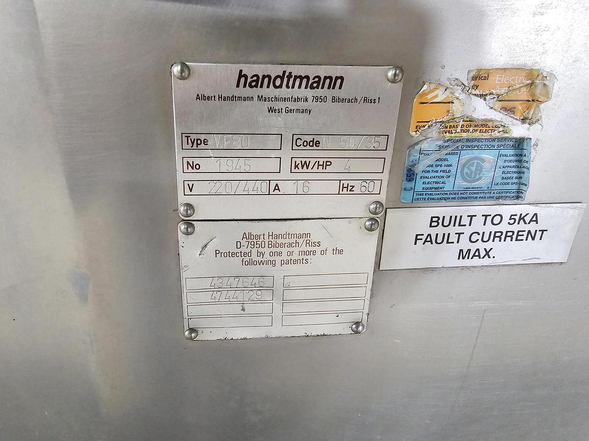 Used Handtmann VF80