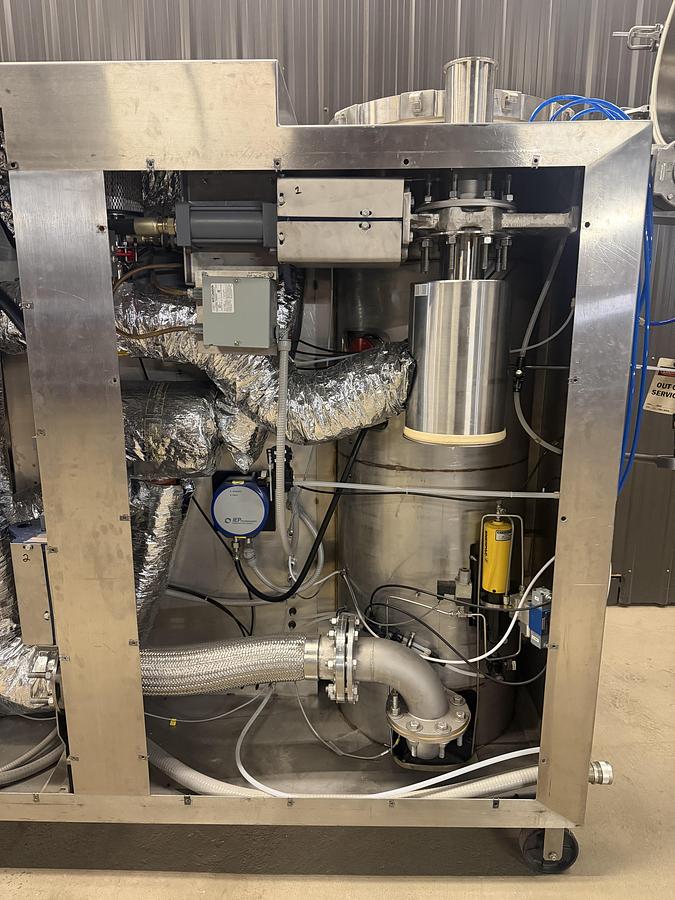 Used Used Fluid Air Fluid Bed Dryer / Granulator, Model 20L