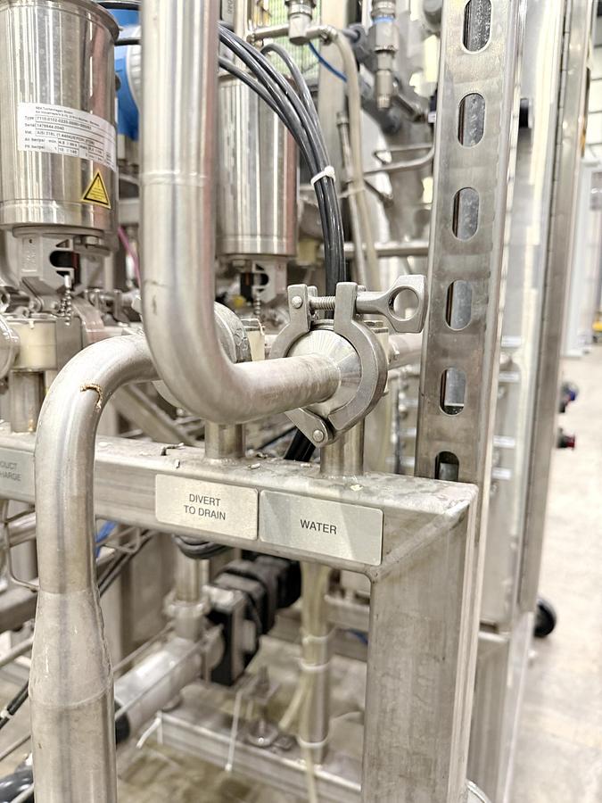 Used Used GEA Westfalia Clarifier Skid, Model GSC 18-06-577