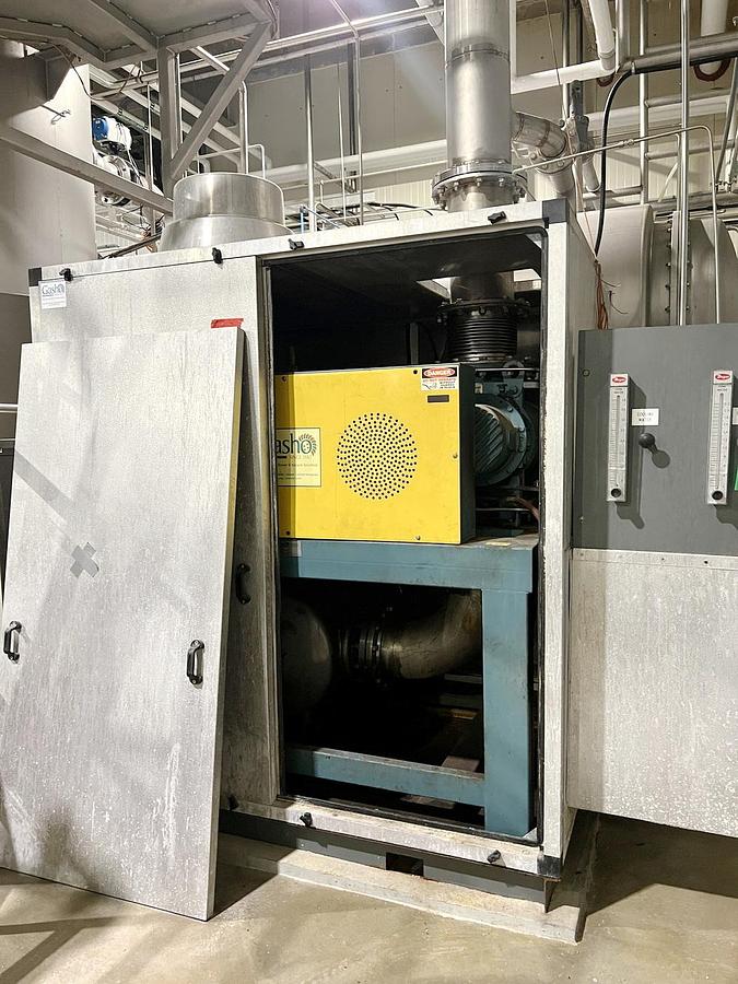 Used Used Caloris MVR Heated Forced Circulation Evaporator System