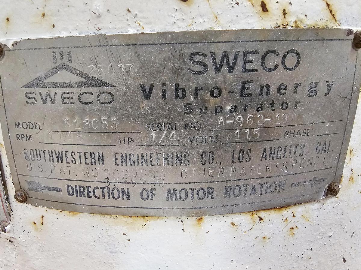 Used Used Sweco 36'' Screen 18''