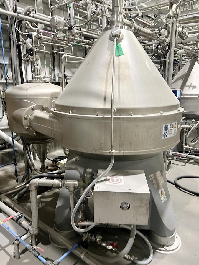 Used Used GEA Westfalia Disc Stack Centrifuge, Model SSI-300-06-772