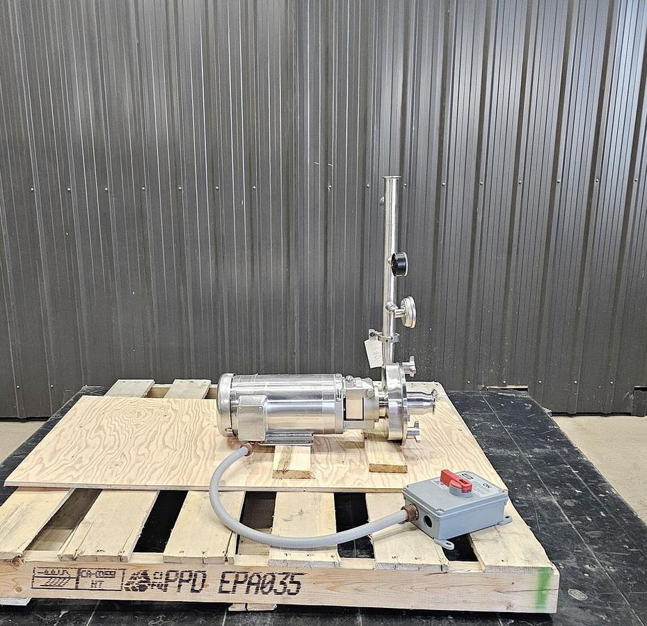 Used Used Fristam Centrifugal Pump, 2" X 1.5", 1.5 HP