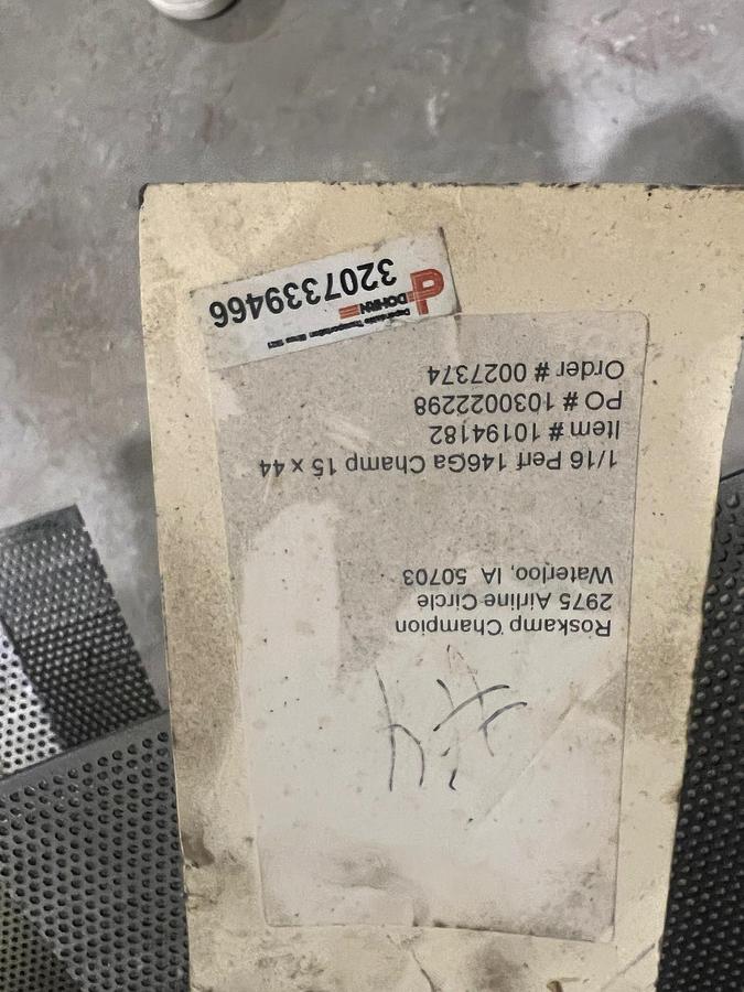 Used Used CPM Roskamp Champion 125 HP Hammermill, With Rotary Feeder