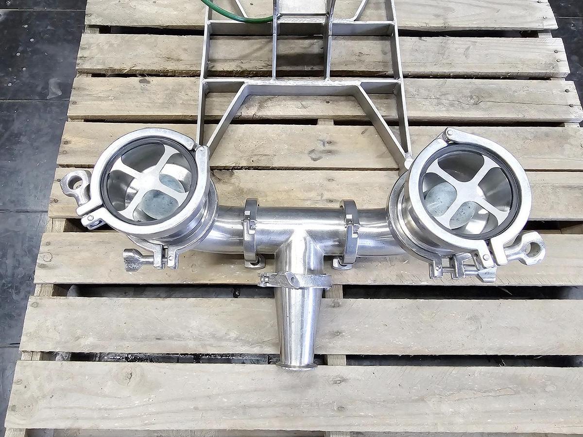 Used Used Graco Saniforce Diaphragm Pump, 3" X 3"