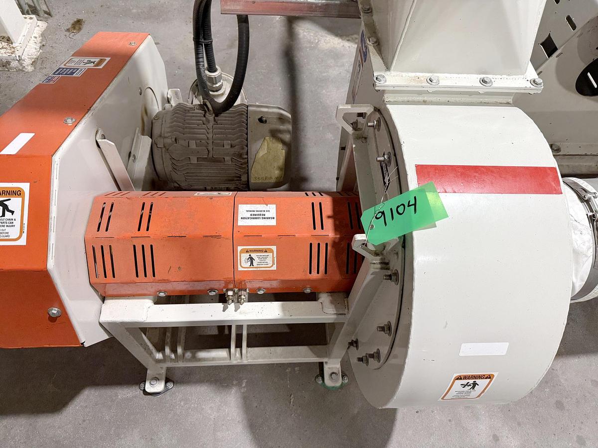 Used Used Kice XP Venturi Jet Filter, With Rotary Airlock & Fan