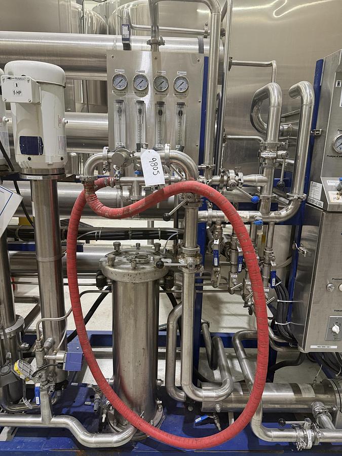 Used Used 2021 Dominion & Grimm Reverse Osmosis Concentrator – 4 Membrane Housings – 575V
