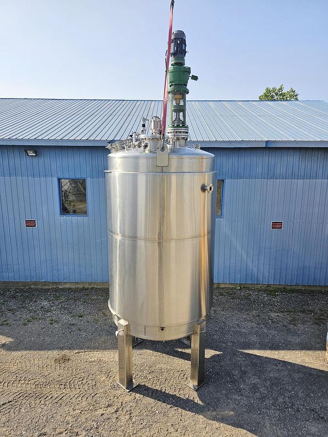 Used West Auction California - Lot A-1002 2500 gallon jacketed mix tank