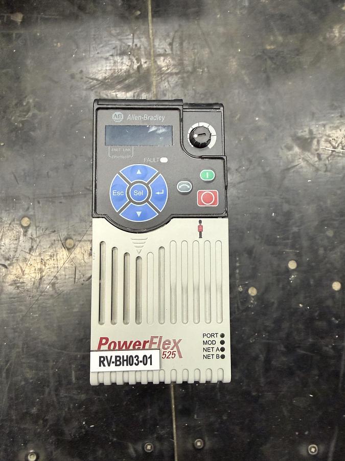Used Used Allen-Bradley Variable Frequency Drive, Model 25B-E1P7N104, 1 HP, 460-600V