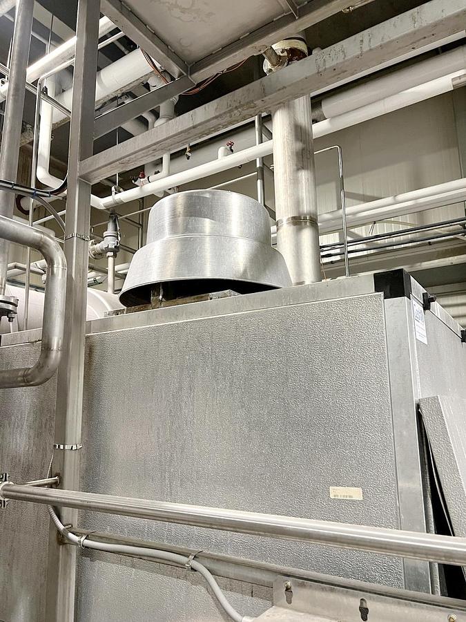 Used Used Caloris MVR Heated Forced Circulation Evaporator System