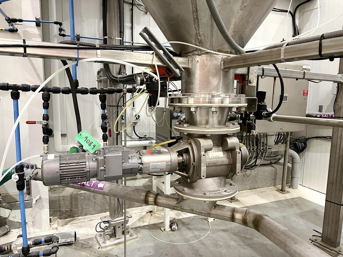 Used Used Bulk Salt Receiving System