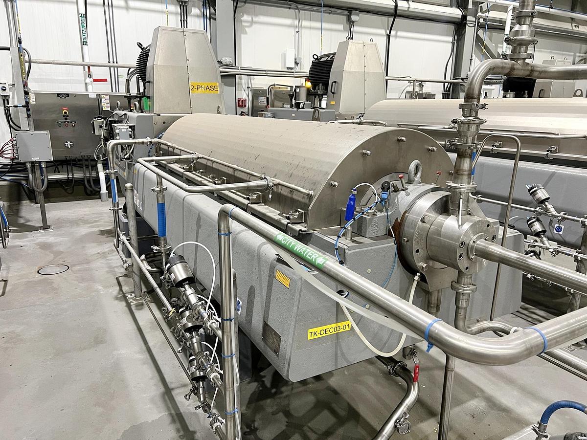 Used Used GEA Westfalia Decanter Centrifuge, Model Protein Master CF 6000