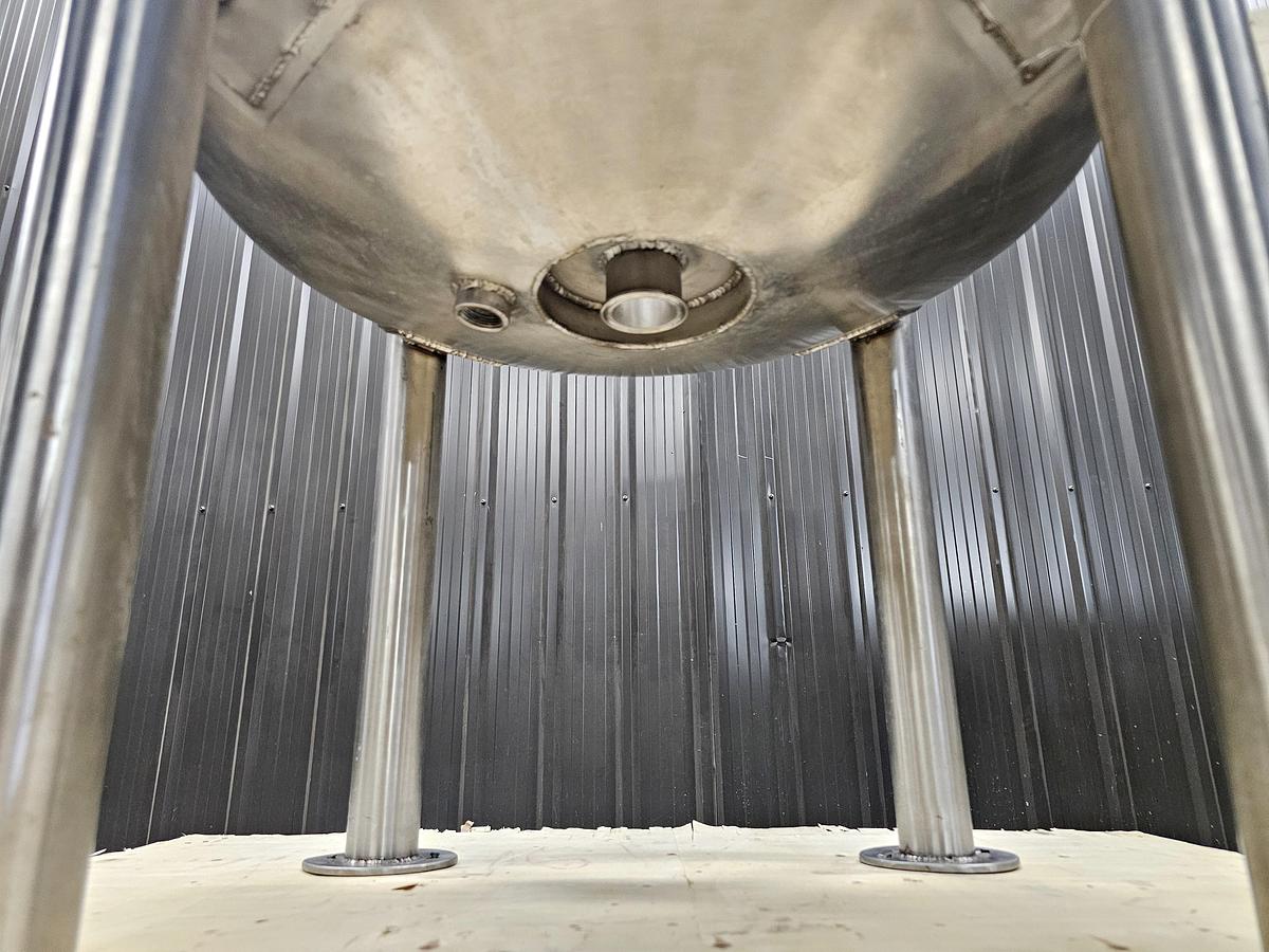 Used Used 60 Gallon Jacketed Tank, 316L Stainless Steel