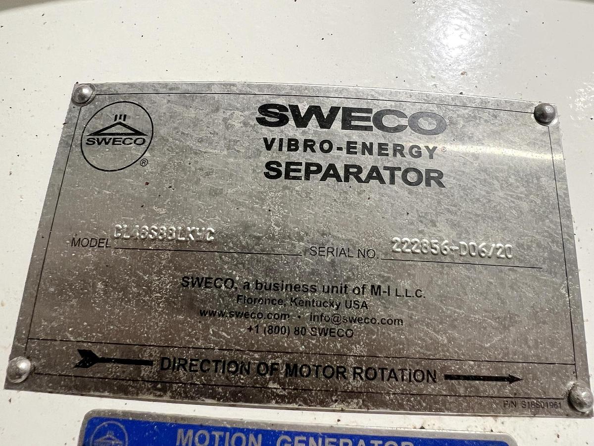 Used Used Sweco Vibrating Screen, 48''