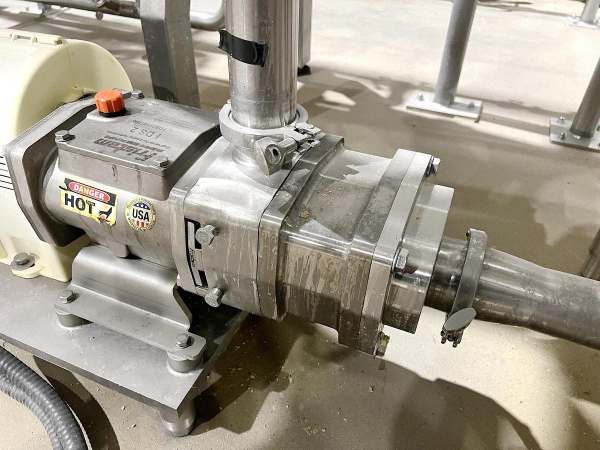 Used Used Fristam Twin Screw Pump, Model FDS2