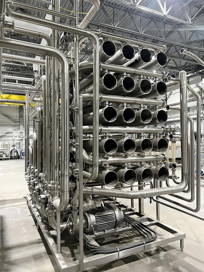 Used Used Ultrafiltration Skid (UF1) - 9 Stage Ultrafiltration System