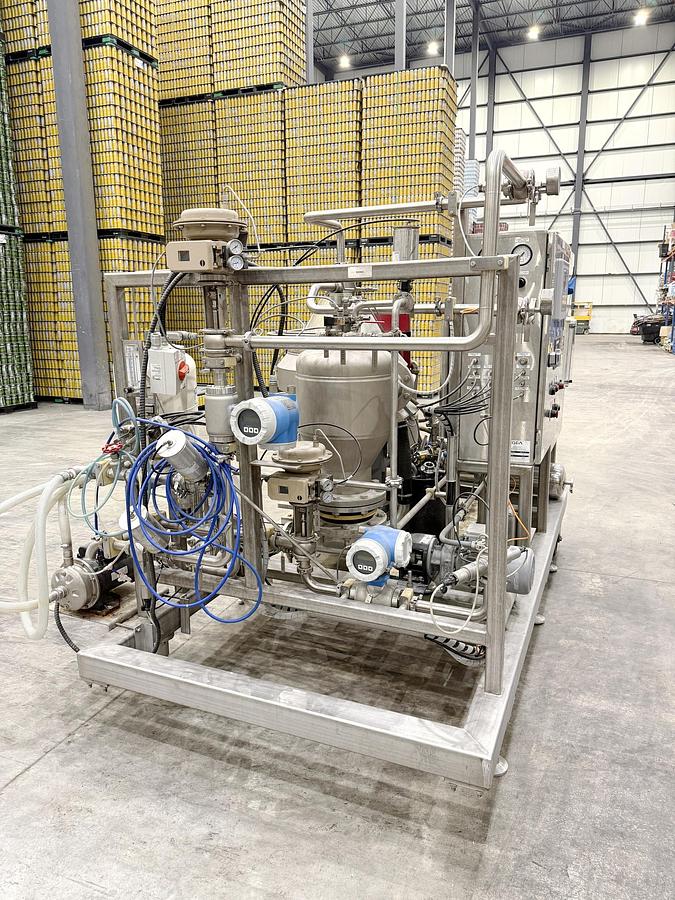 Used Used GEA Westfalia Clarifier Skid, Model GSC 18-06-577