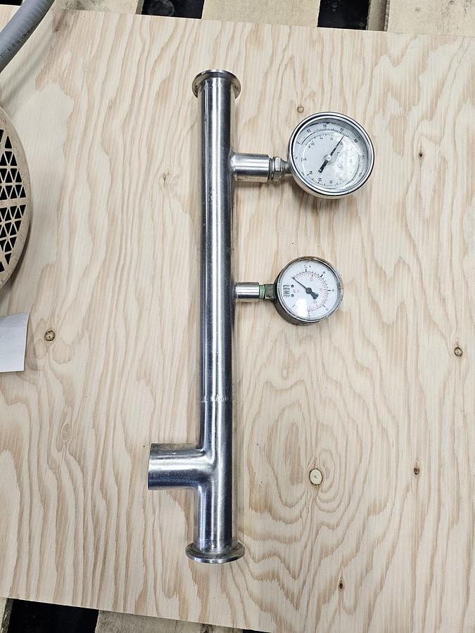 Used Used Fristam Centrifugal Pump, 2" X 1.5", 1.5 HP