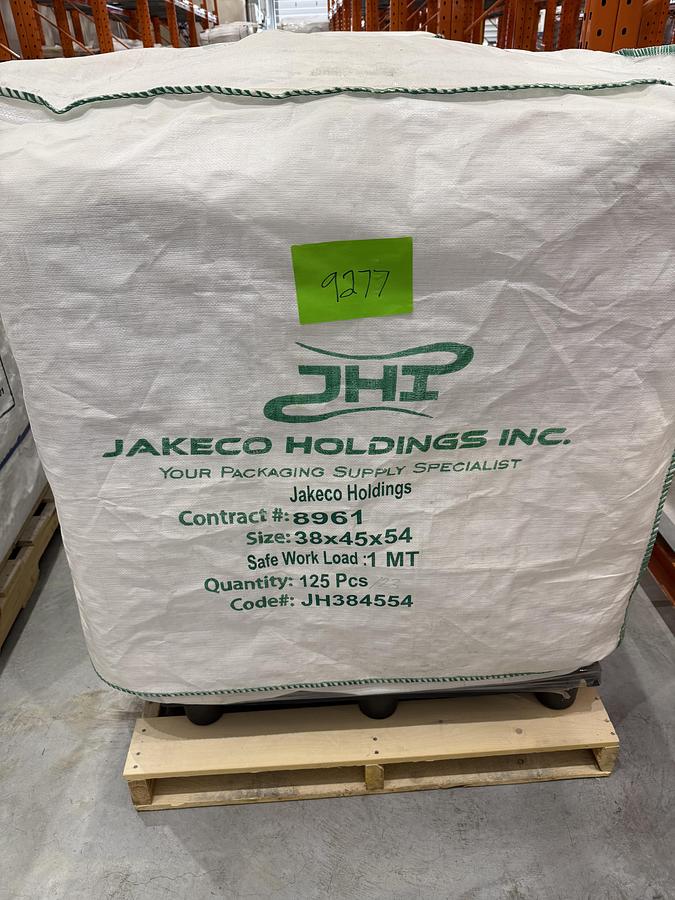 Used Unused Jakeco Holdings Bulk Tote Bags, Capacity 1 MT