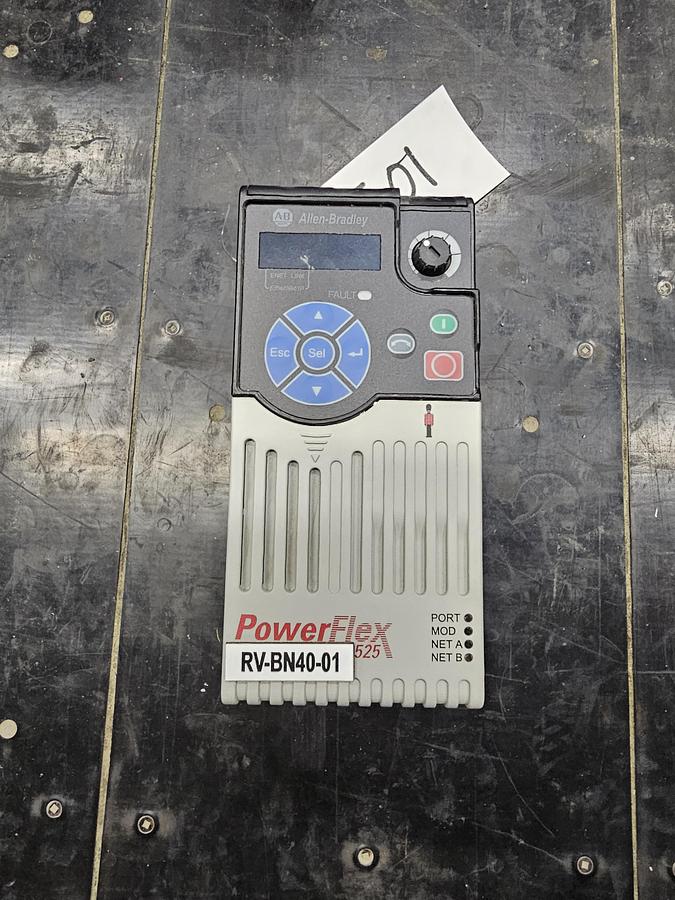 Used Used Allen-Bradley Variable Frequency Drive, Model 25B-E1P7N104, 1 HP, 460-600V