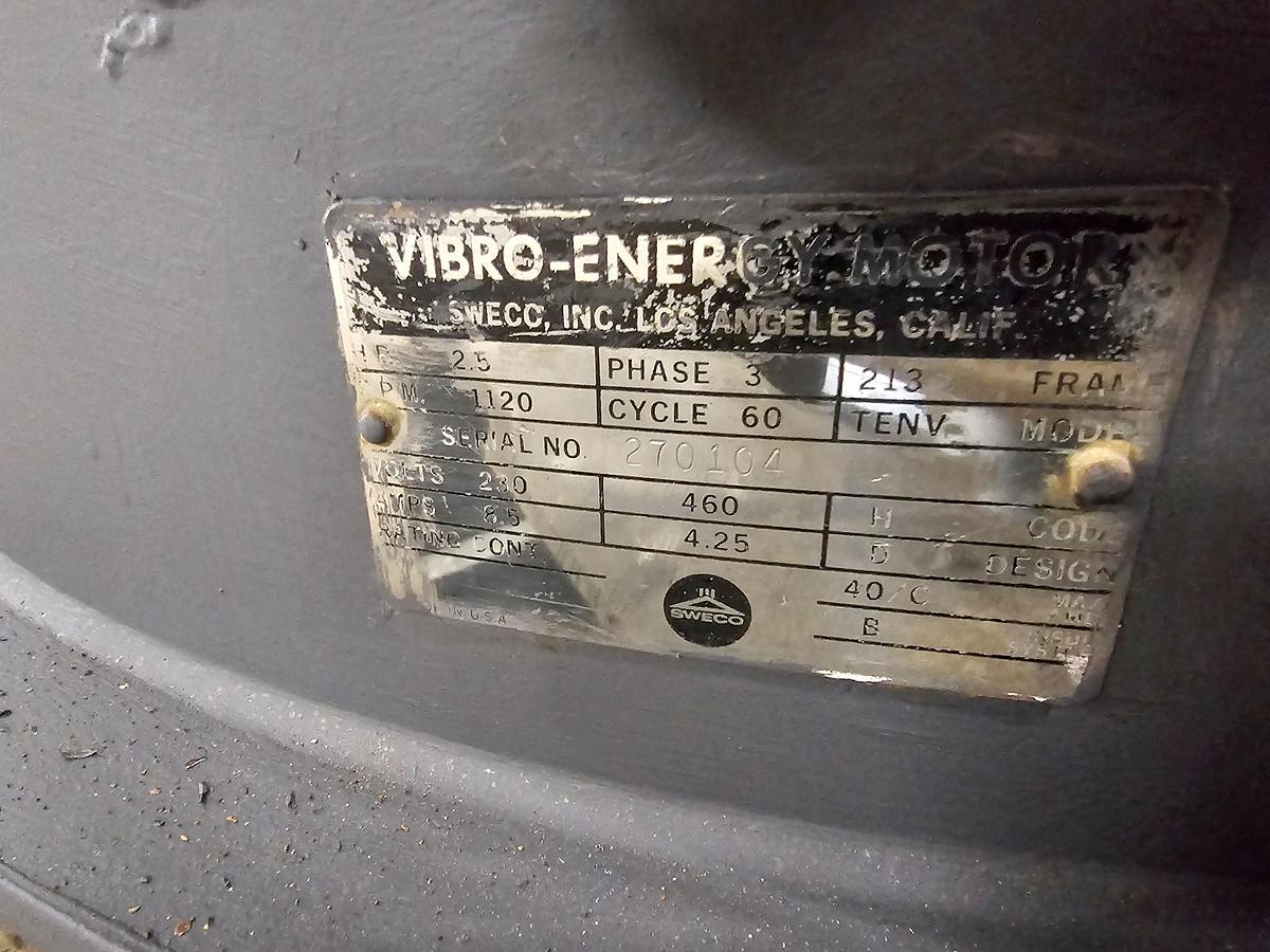 Used Levy Recovery Group Michigan - lot 286 - sweco screen