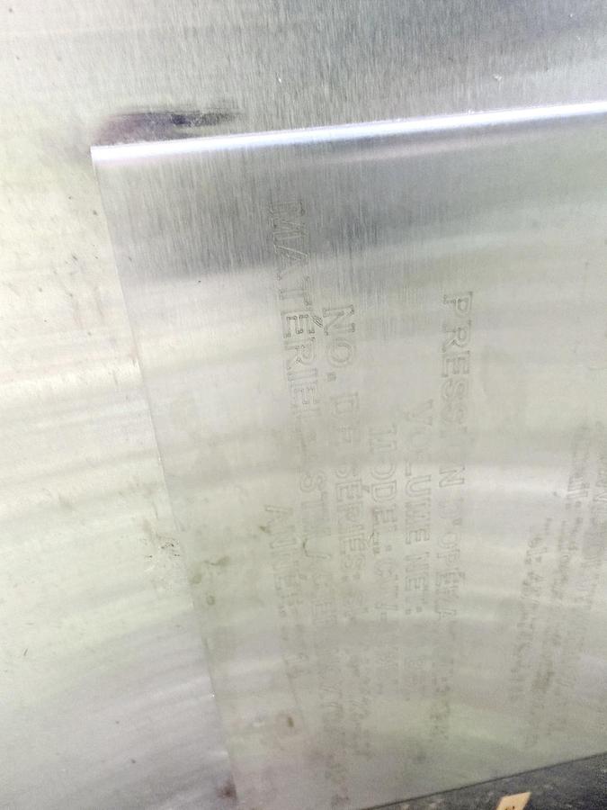 Used Used 2480 Gallon Jacketed Tank, 304 Stainless Steel