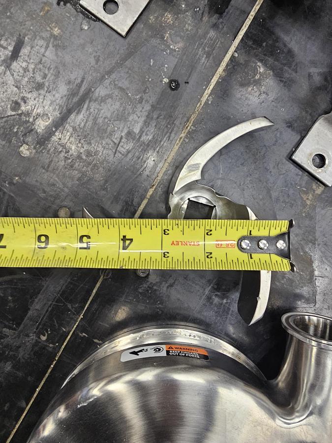 Used Used Top-Flo Centrifugal Pump, 2" X 1.5", 5 HP