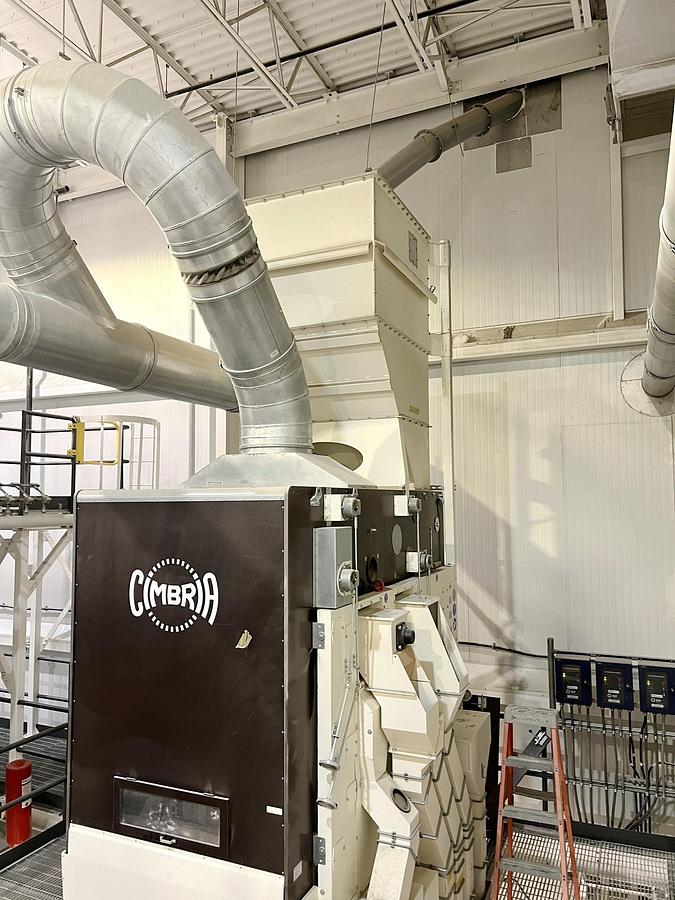 Used Used Cimbria Delta Screen Cleaner & Shaker Feeder