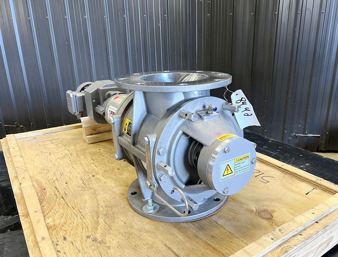 Used Unused DMN Westinghouse Rotary Air Lock Valve, 8'' x 8''