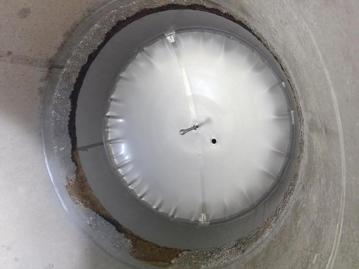 Used Used 4500 Gallon Jacketed Tank, 304 Stainless Steel