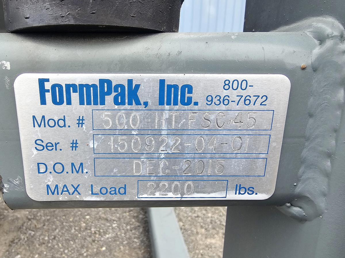 Used Used FormPak, Inc Bulk Bag Unloading Station