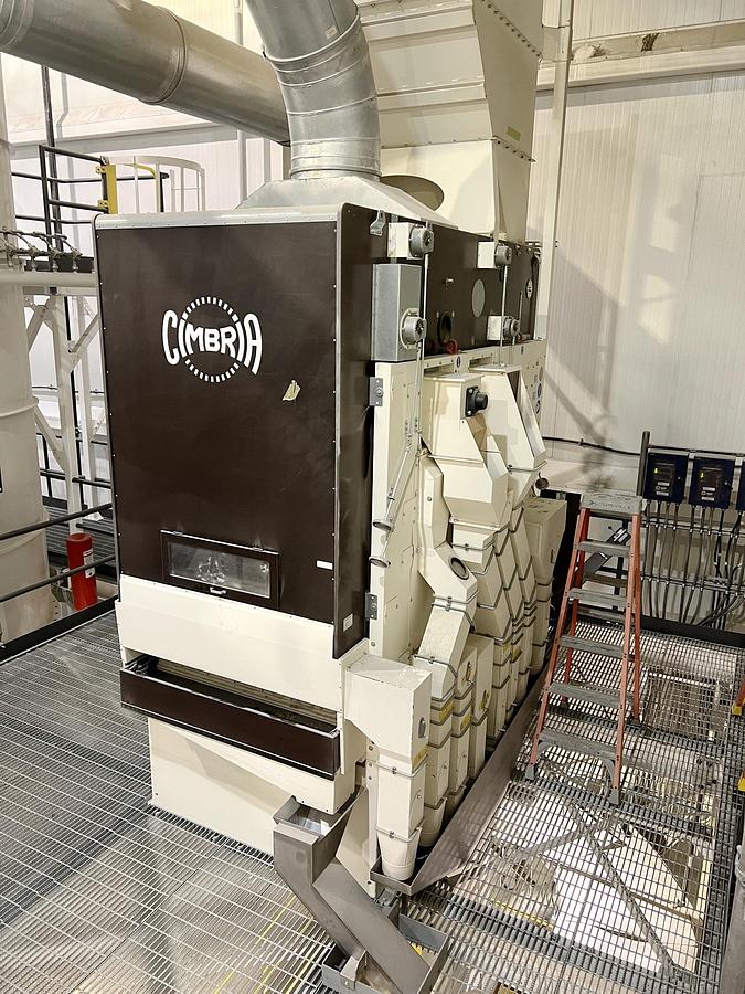 Used Used Cimbria Delta Screen Cleaner & Shaker Feeder