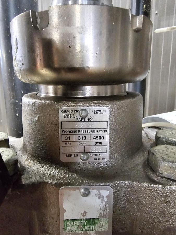 Used Used Graco Uni-Drum Bulk Supply System 🔴 Liquidation Sale – All Offers Considered