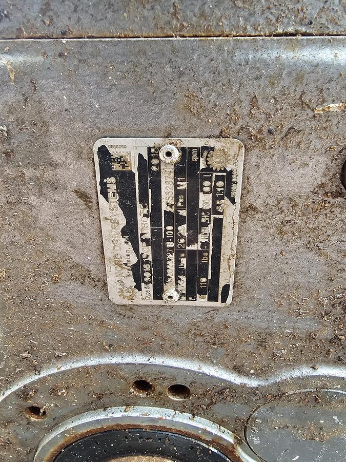 Used Used Law Marot Milpro screw conveyor, 10'' Wide x 79'' Long