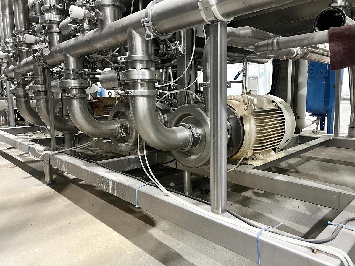 Used Used Ultrafiltration Skid (UF2) - 9 Stage Ultrafiltration System