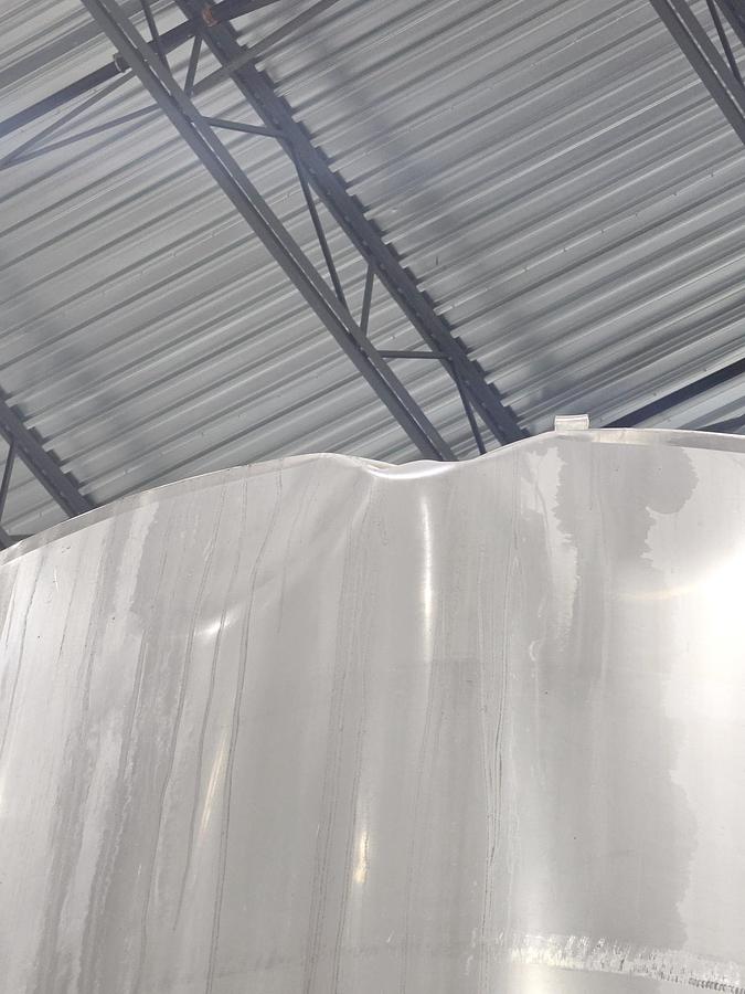 Used Used 10,000 Gallon Feldmeier Jacketed Tank (Reactor), 304 Stainless Steel