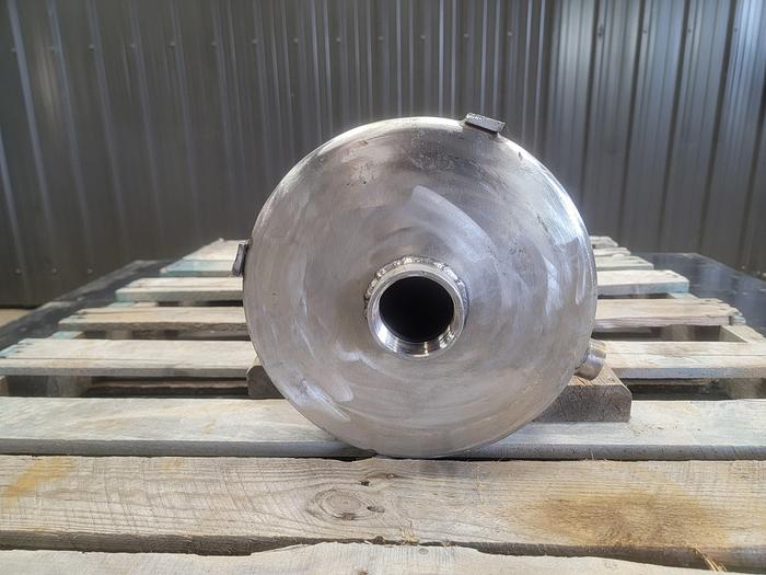 Used USED FILTER, BASKET TYPE, 2" INLET/OUTLET, STAINLESS STEEL, JACKETED