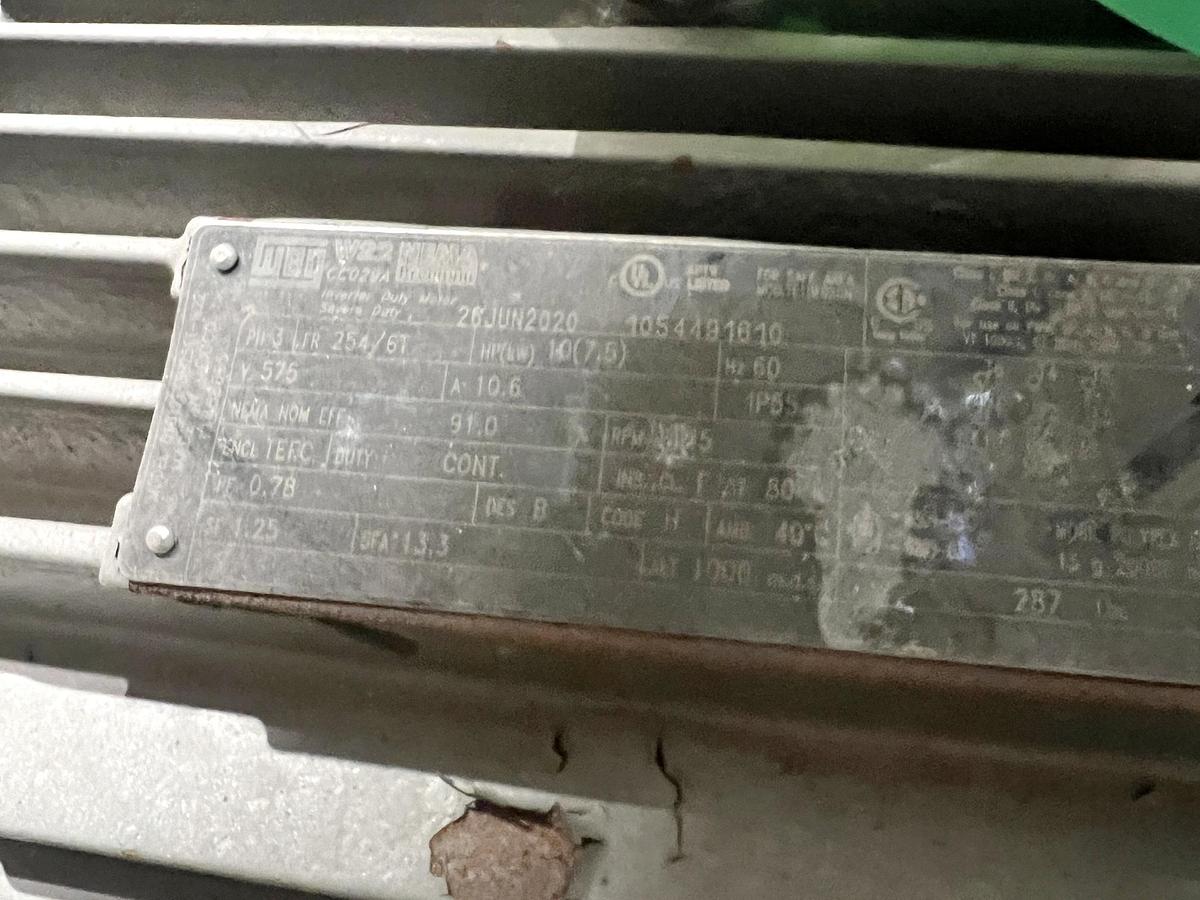 Used Used Fristam Twin Screw Pump, Model FDS2