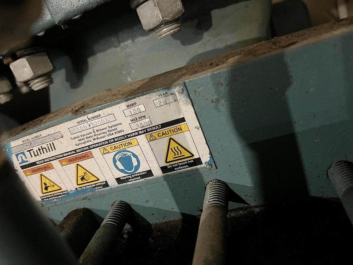 Used Used Caloris MVR Heated Forced Circulation Evaporator System