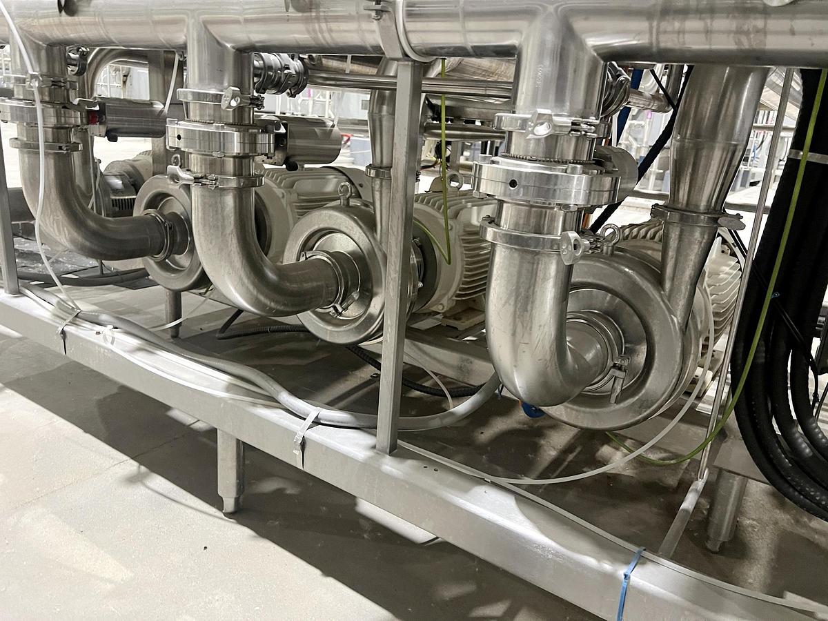 Used Used Ultrafiltration Skid (UF1) - 9 Stage Ultrafiltration System