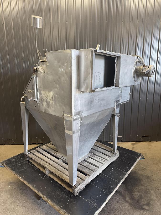 Used Used Stainless Steel Bag Dump Station