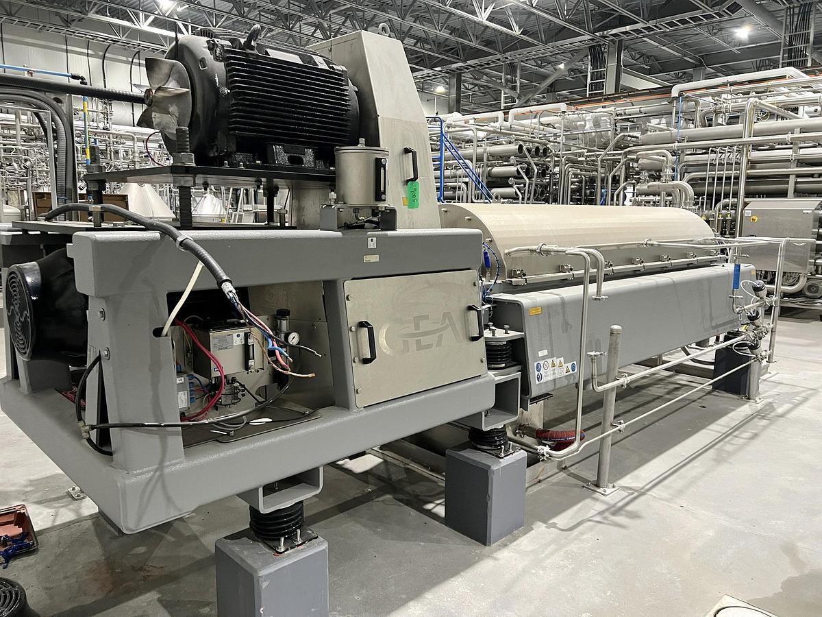 Used Used GEA Westfalia Decanter Centrifuge, Model Protein Master CF 7000