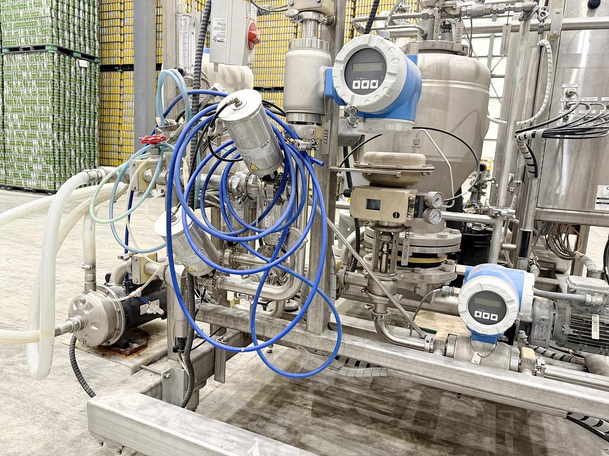 Used Used GEA Westfalia Clarifier Skid, Model GSC 18-06-577