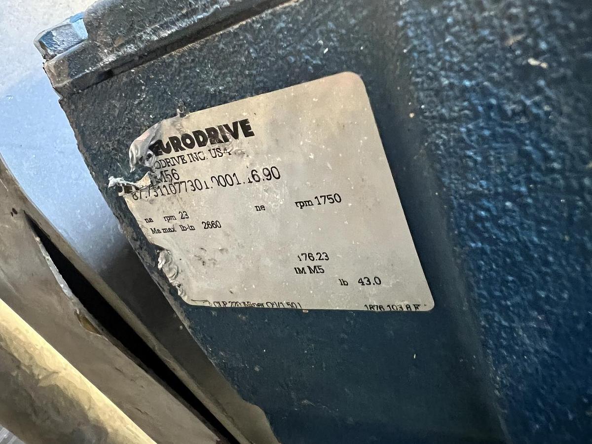 Used Used GEA Rotary Air Lock Valve, 8'' x 8''