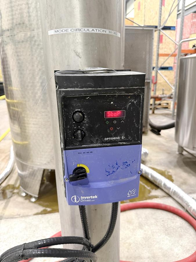 Used Used 18,492 Gallon Jacketed Tank (Reactor), 304 Stainless Steel