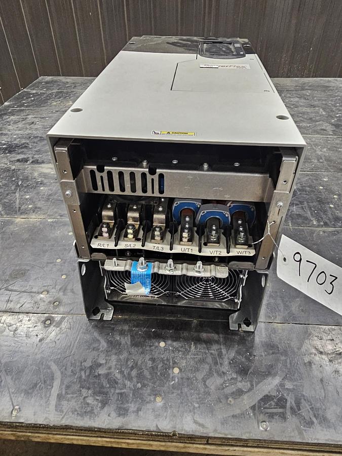 Used Used Allen-Bradley Variable Frequency Drive, Model 20F1ANE099 AA0NNNNN, 100 HP, 600V