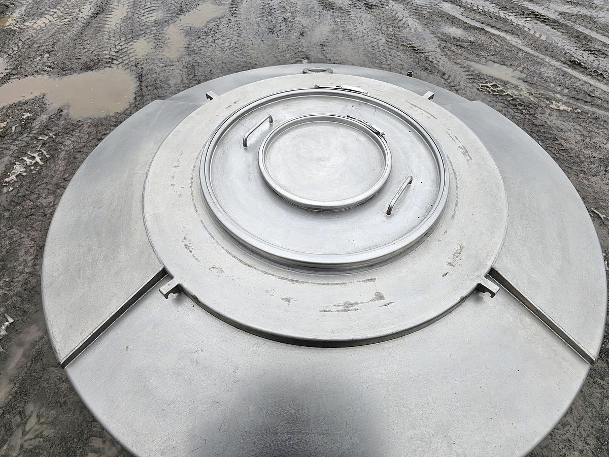 Used Used 440 Gallon Tank (Tote), Stainless Steel