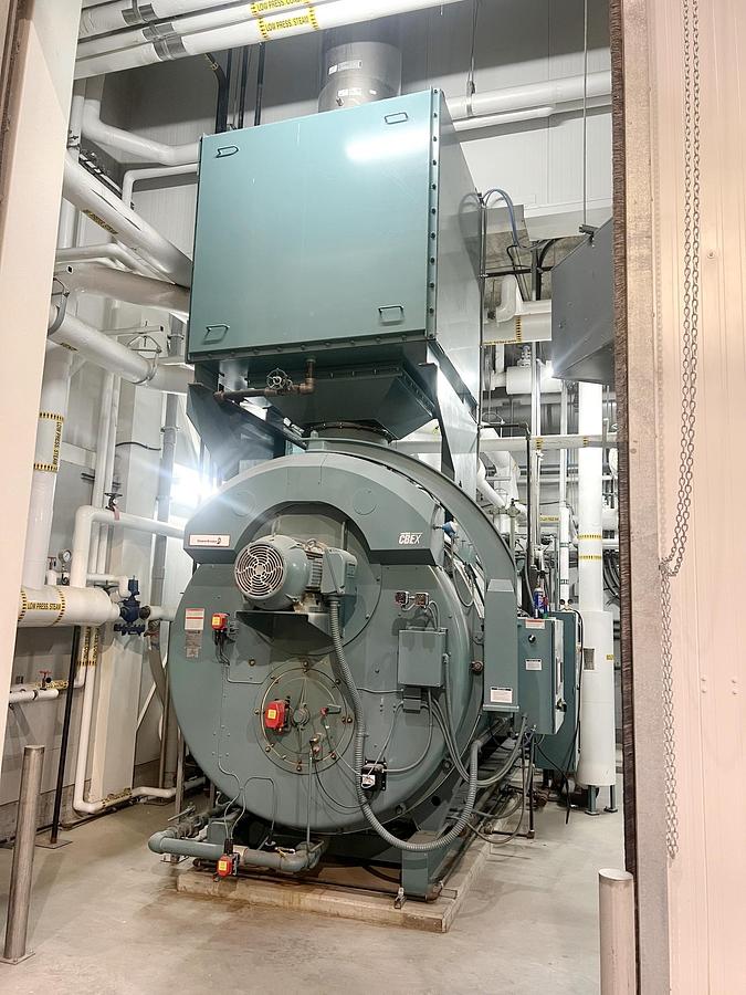 Used Used Cleaver Brooks Boiler, Model CBEX-DE 700-800-150ST