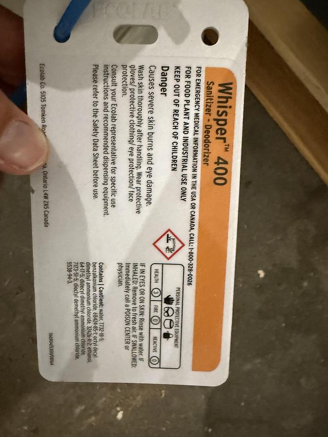 Used Used The Ecolab SS2 with Manual Boot Scrubber (QTY of 7)