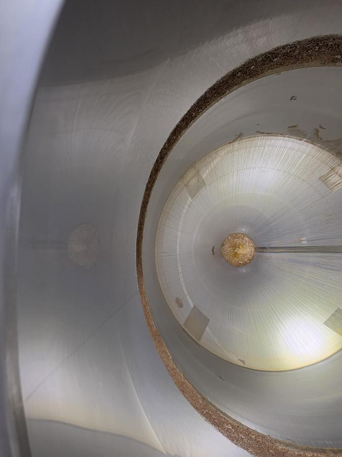 Used Used 4000 Gallon Jacketed Tank, 304 Stainless Steel